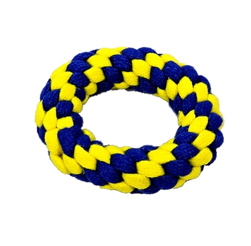 StonKraft Dog Toys Chew Products Set – Puppies Teething Rope Toys Pack, Games for Pets | Suitable for All Dogs, Non-Toxic, Washable & Safe for Pets | Colourful, Bouncy & Fun (Set 1)