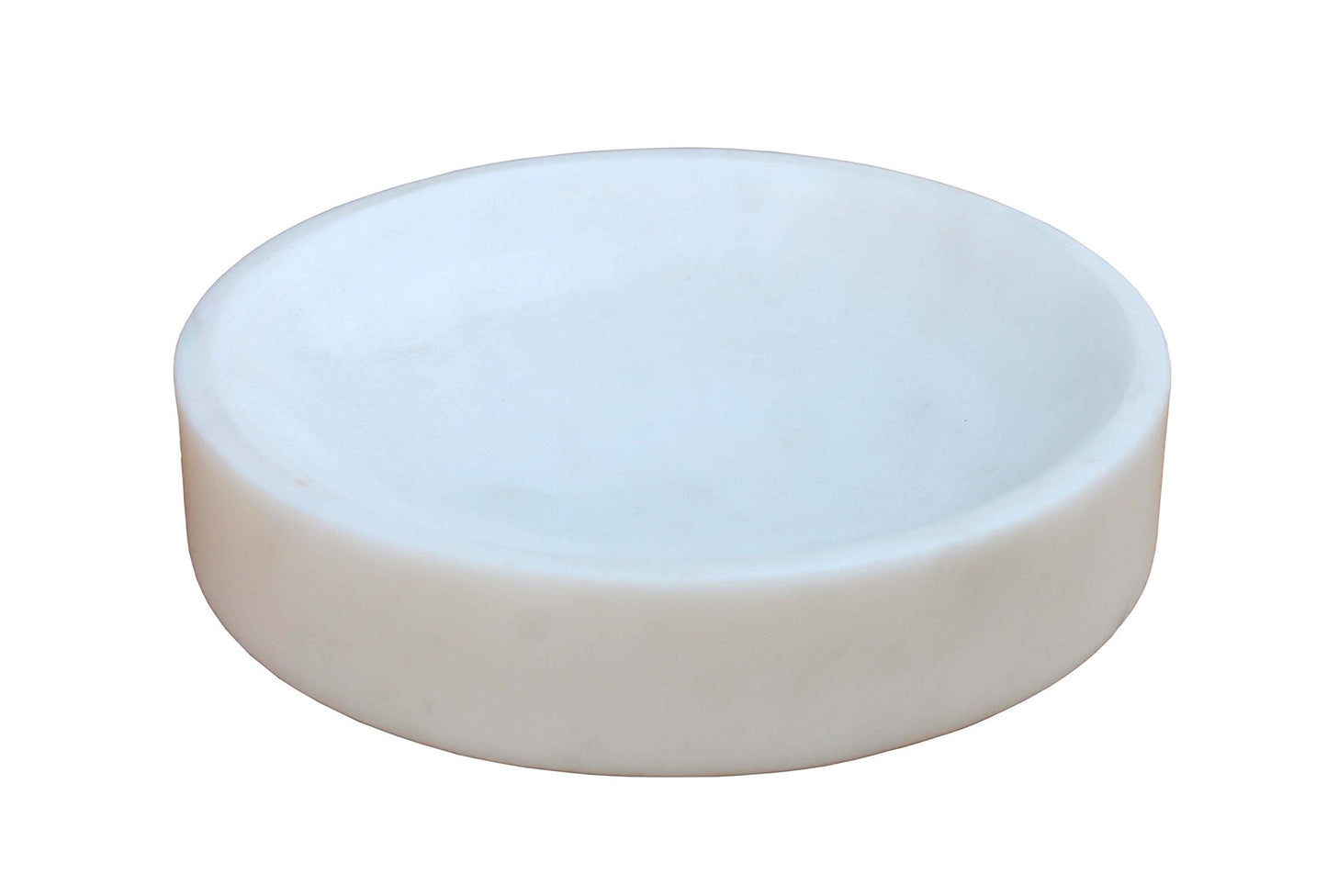 KLEO Natural Stone Soap Dish Soap Holder Bath Accessories for Bathroom, Tub or Wash Basin Accessories (Chocolate, Grey, White, Green)