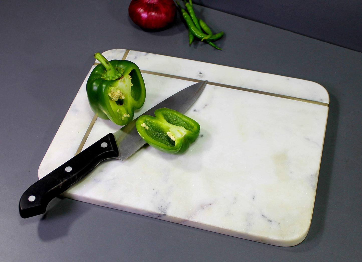 KLEO Marble Chopping Board Cutting Board Cheese Platter Kitchen Appliance Wine Serveware Birthday Anniversary Corporate Gift