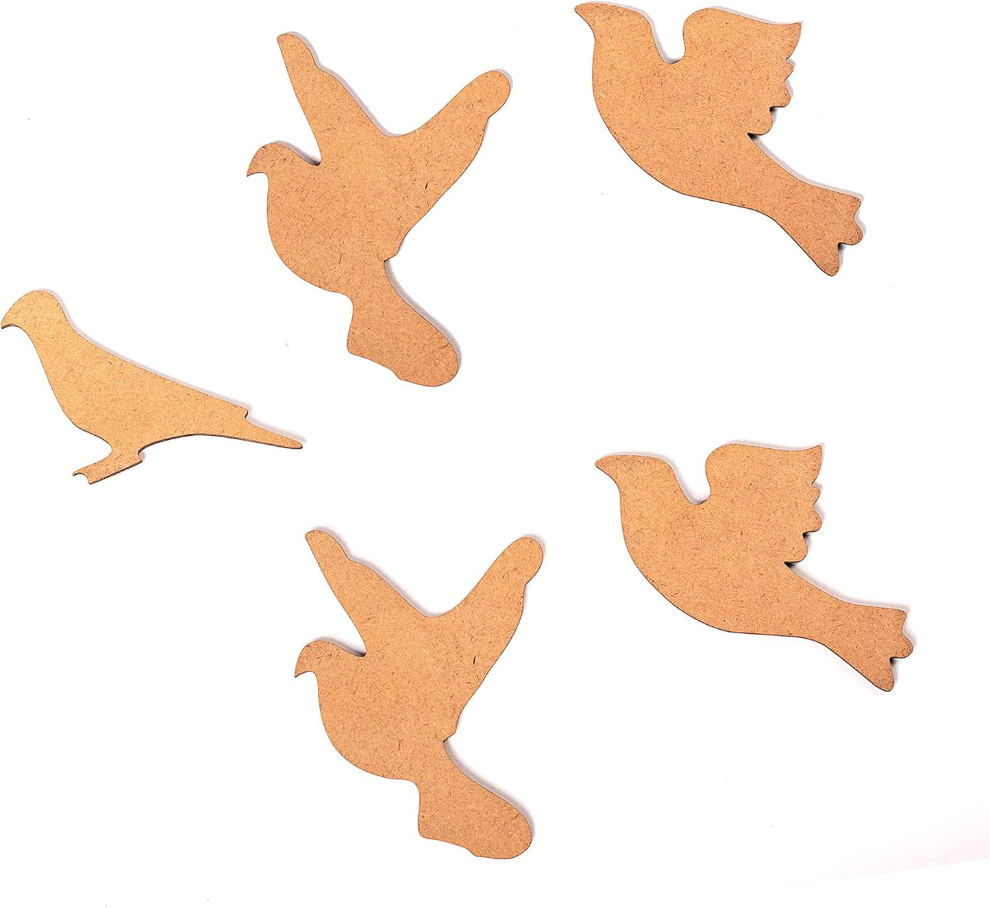 IVEI DIY MDF Box Pack with 2 Pair Earrings, Cut Outs, Toran and 2 Photo Magnet