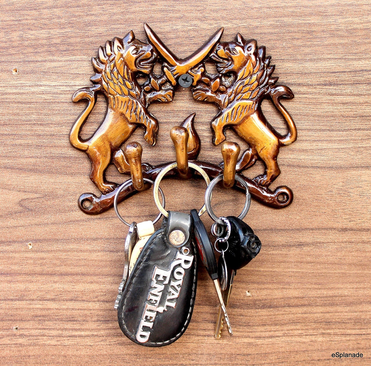 Multicolored Ethnic Horse Brass Key | Key Stand | Key Holder, for Keys Hanger Hook, Wall Key Holder, Key Stand, Keys Rack Hook, Key Hanging Hooks (Horse Design)
