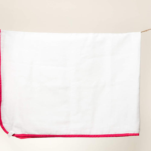 JnB Jacha & Bacha Jumbo Gift Set for Newborns - Set of 6 Nappies, 6 Napkins, 2 Towels, 2 Burp Cloth, 1 Liner - Pure Soft Dhoti Cotton (Pink)