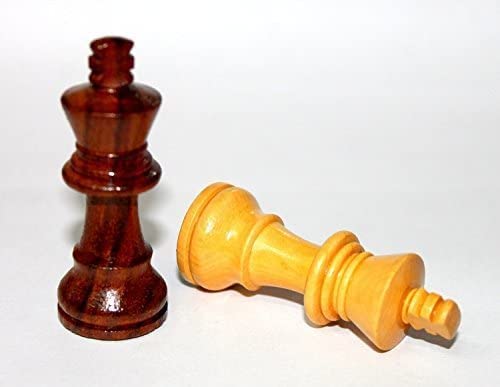 StonKraft Collector Edition Wooden Chess Pieces Chess Coins Pawns Chessmen Figurine Pieces