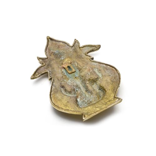 ESPLANADE Brass Ganesha Kalash Wall Hanging – Sathiya Design, Heavy Solid Brass Door and Home Décor, Mandir Pooja Decoration, Housewarming (Kalash with Ganesh)