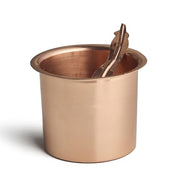 Esplanade Copper Gangajali with Spoon – 3" Ganga Jal Lota Kalash Holder for Home Temple, Pooja Decor Items, Kamandal Chembu Tambi
