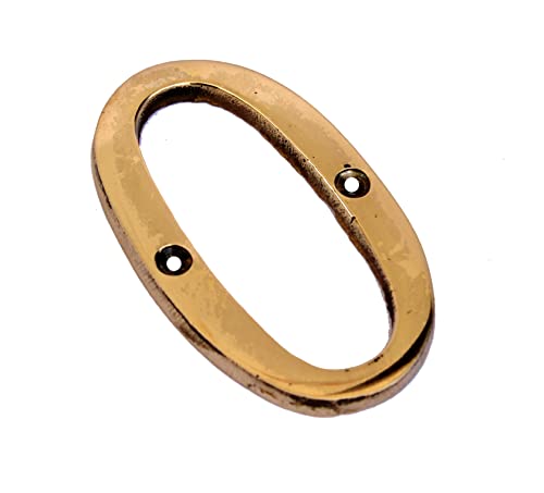 eSplanade - Brass House Hotel Door Name Alphabets - Wall Door Plaque Letter Alphabets - 3" Inches - Golden ("All Alphabet-3")