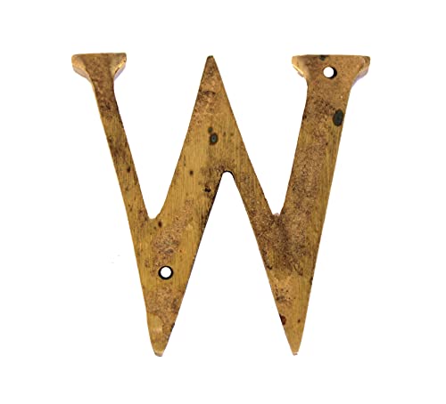 eSplanade - Brass House Hotel Door Name Alphabets - Wall Door Plaque Letter Alphabets - 3" Inches - Golden ("All Alphabet-3")