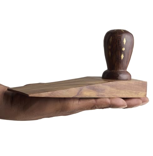 Esplanade Mango Wood Bird Door Stopper – Wooden Door Wedge, Cute & Functional Home Décor Item (sheesham Wood Stopper)