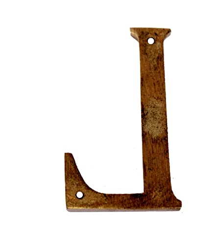 eSplanade - Brass House Hotel Door Name Alphabets - Wall Door Plaque Letter Alphabets - 3" Inches - Golden ("All Alphabet-3")