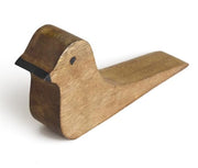 Esplanade Mango Wood Bird Door Stopper – Wooden Door Wedge, Cute & Functional Home Décor Item (Mango Wood Bird Stopper)