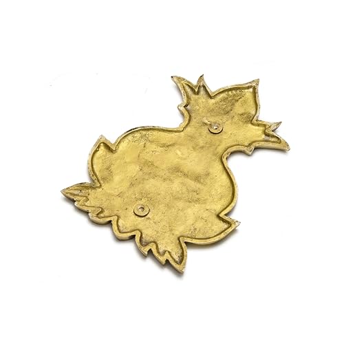 ESPLANADE Brass Kalash Wall Hanging with Shriphal Coconut - Traditional Door Decor, Housewarming Gift, Solid Heavy Brass Handcrafted Pooja Room Wall Art, Home Decor