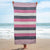 Ultra-Absorbent 100% Cotton Bath Towel - Ideal for Beach & Travel, Quick-Dry, Lightweight | Fast Drying | Multi-Purpose Towels | Striped (Blue)