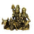 eSplanade Resin Shiv Parivar - 8 inches | Shiva Parvati, Shiva, Bholenath, Shankar Parvati with Ganesha Nandi Murti Idol, Statue or Moorti (Shiva Family) | Pooja Idols | Home Decor