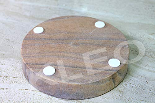 KLEO Natural Stone Soap Dish Soap Holder Bath Accessories for Bathroom, Tub or Wash Basin Accessory
