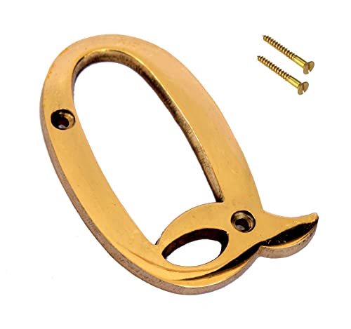 eSplanade - Brass House Hotel Door Name Alphabets - Wall Door Plaque Letter Alphabets - 3" Inches - Golden ("All Alphabet-3")