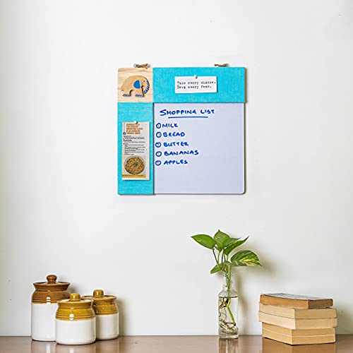 IVEI Pinboard + Whiteboard, Combination (Elephant - Blue & Pink)