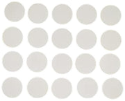 IVEI DIY MDF Wood Sheet Round Craft Magnet with Primer - Plain MDF Fridge Magnet Blanks Cutouts - Set of 20-3mm - 2in Diameter for Painting Wooden Craft, Decoupage, Resin Art Work & Decoration