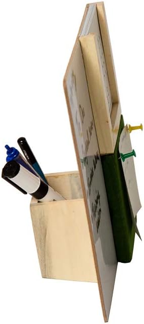 IVEI Warli Desk Calendar with Whiteboard, Pin Board & Pen Holder - Table Top Calendar Set - All-in-one Calendar Desk Organizer - Innovative gift for Office Desk Decor, School, Home