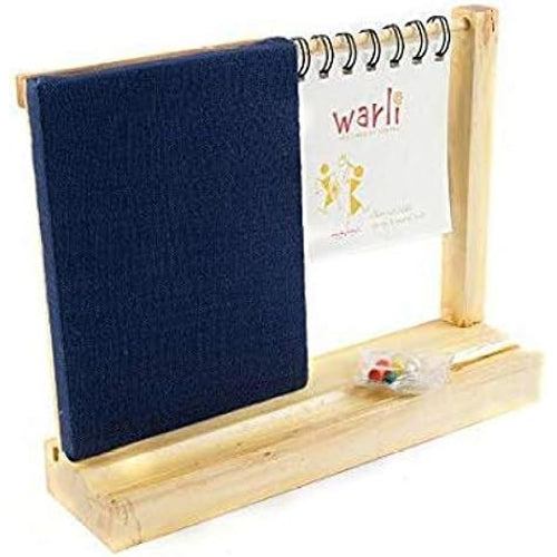 IVEI Warli Utility Desk Calendar with a pinboard - Desk Organizer - Office Calendar