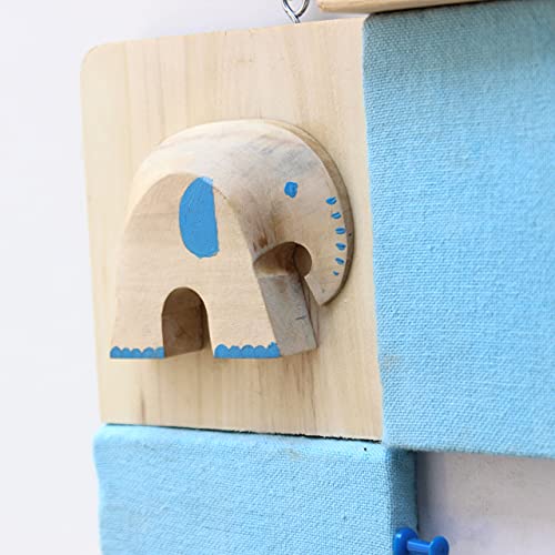 IVEI Pinboard + Whiteboard, Combination (Elephant - Blue & Pink)