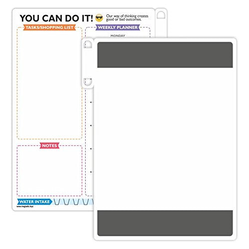 mfm toys fridge magnet write-erase A4 size notepads planners! (Boss lady planner)- Multi color