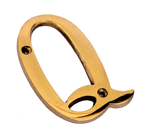 eSplanade - Brass House Hotel Door Name Alphabets - Wall Door Plaque Letter Alphabets - 3" Inches - Golden ("All Alphabet-3")