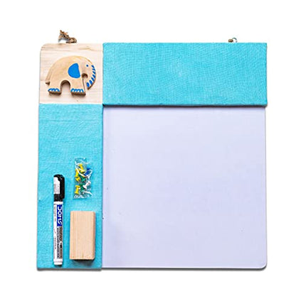 IVEI Pinboard + Whiteboard, Combination (Elephant - Blue)