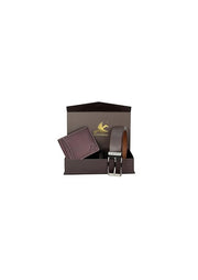 HORNBULL Leather Men's Combo Brown Wallet and Belt | Gift Combo for Men's | Diwali Gift Hamper Set for Men's | Wallets Men's Bw6995