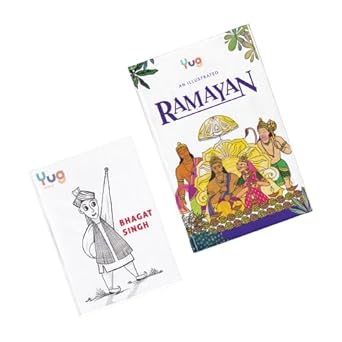 Yug Media Victory Bundle - Bhagat Singh & Ramayan | Reading Book for grown-ups