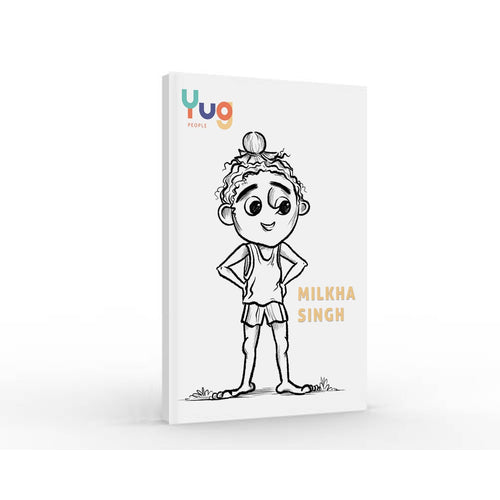 Milkha Singh: Flying Sikh - An Inspirational Life of one of the Greatest Sportsmen | Early Learning Book with 5 Activity Sheets for All by Yug Books