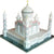 StonKraft Taj Mahal Replica, White Marble Sculpture, Handcrafted 6 inch Souvenir from India