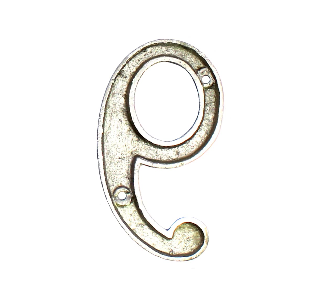 eSplanade 4" Brass House Hotel Door Number Plaque Sticky Numeric Numerical Digit 0-9