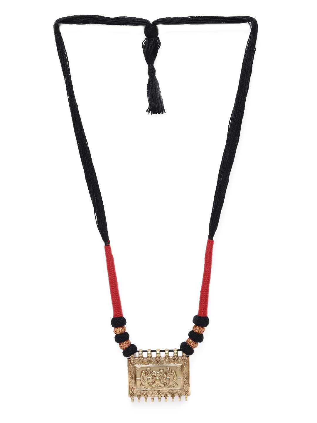 Binni s Wardrobe Oxidized Jewellery Set (Necklace, Earings, Womens), Metal, No Gemstone