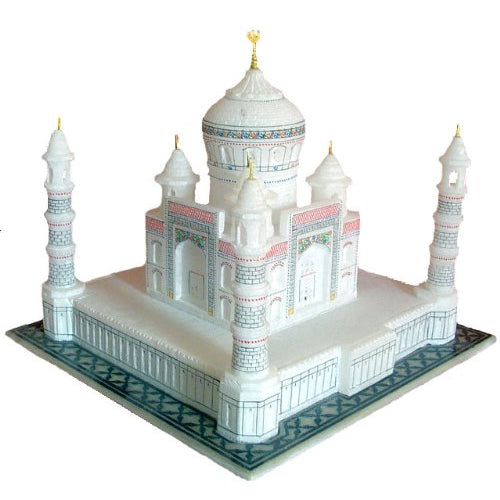 StonKraft Marble India Souvenir Collectible Handicraft Taj Mahal/Tajmahal Building Replica Model Statue Miniature