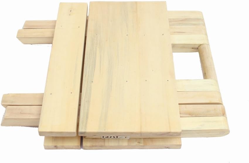 IVEI Warli Wooden Portable Folding Table - 3 sizes