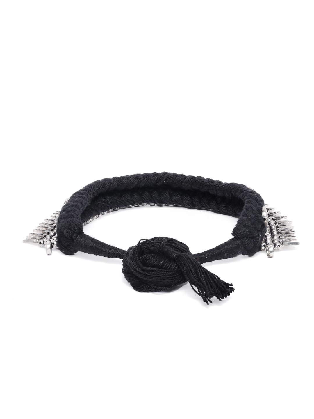 Binnis wardrobe beaded five lines Beautiful handcrafted menakari lotus necklace set