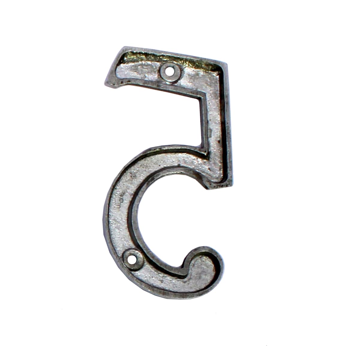 eSplanade 4" Brass House Hotel Door Number Plaque Sticky Numeric Numerical Digit 0-9