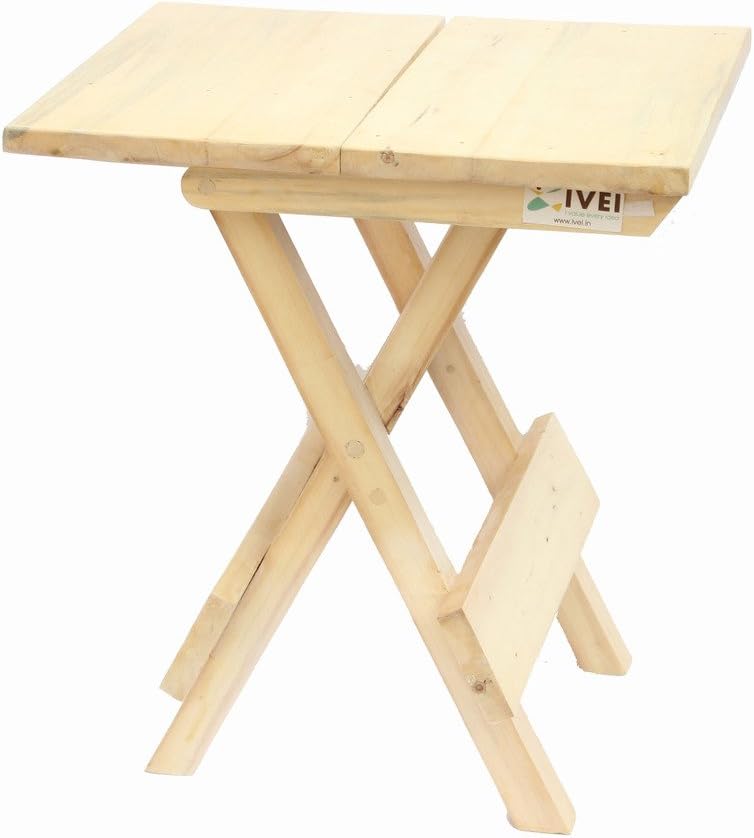IVEI Warli Wooden Portable Folding Table - 3 sizes