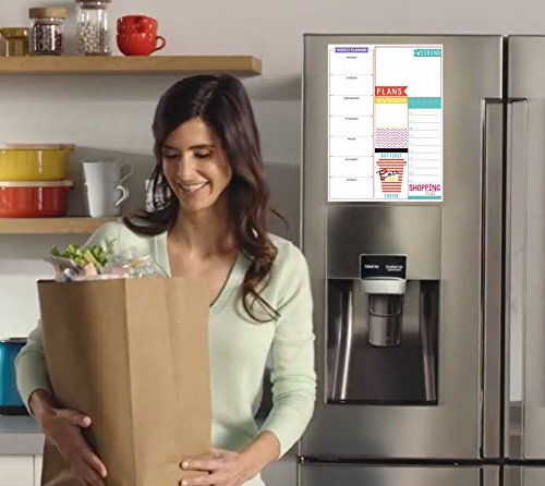 mfm toys fridge magnet write-erase A4 size notepads planners! (Boss lady planner)- Multi color