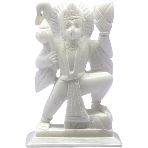 eSplanade Stone Hanuman Anjaneya Pavan Putra Idol Murti Moorti Statue 6.3 Inches