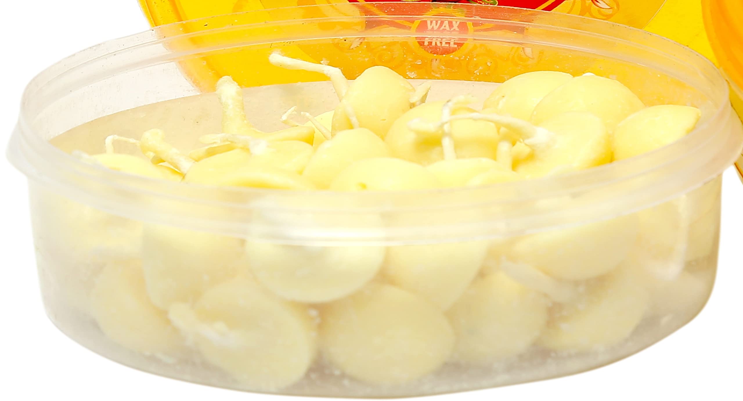 Tota Wax Free Pure Cow Ghee Diya Cotton Wicks for Puja | Pack of 2 (100 Ghee Batti)