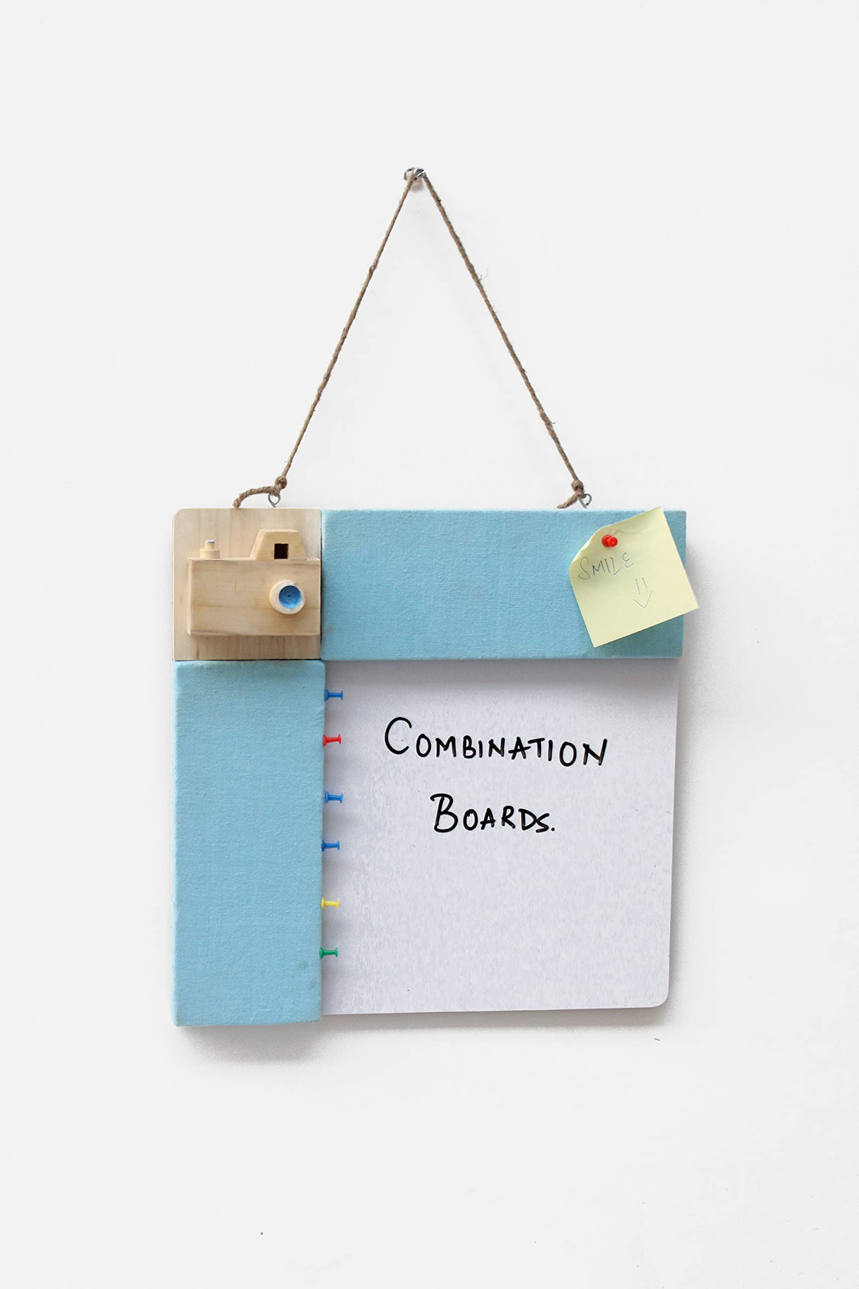 IVEI Pinboard + Whiteboard (Camera - Yellow)