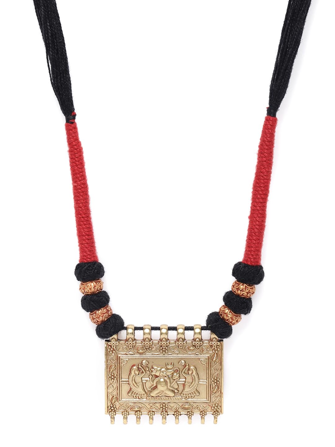 Binni s Wardrobe Oxidized Jewellery Set (Necklace, Earings, Womens), Metal, No Gemstone