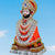 eSplanade Resin Khatu Shyam Ji Statue Shyam Baba Idol for Home Temple | Pooja Idols Home Decor | White Multicolor - 5.7" inches