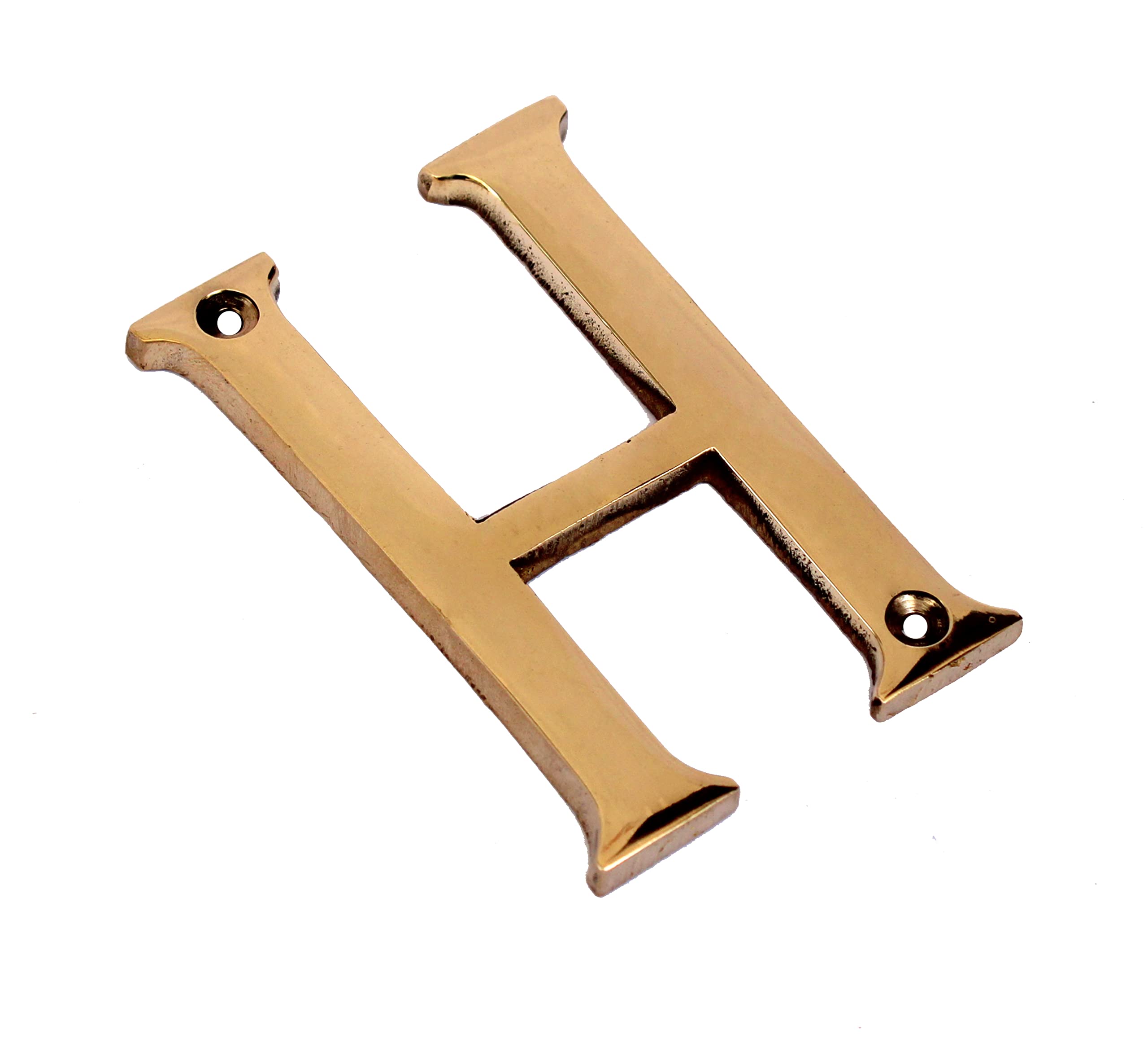 eSplanade - Brass House Hotel Door Name Alphabets - Wall Door Plaque Letter Alphabets - 3" Inches - Golden ("All Alphabet-3")