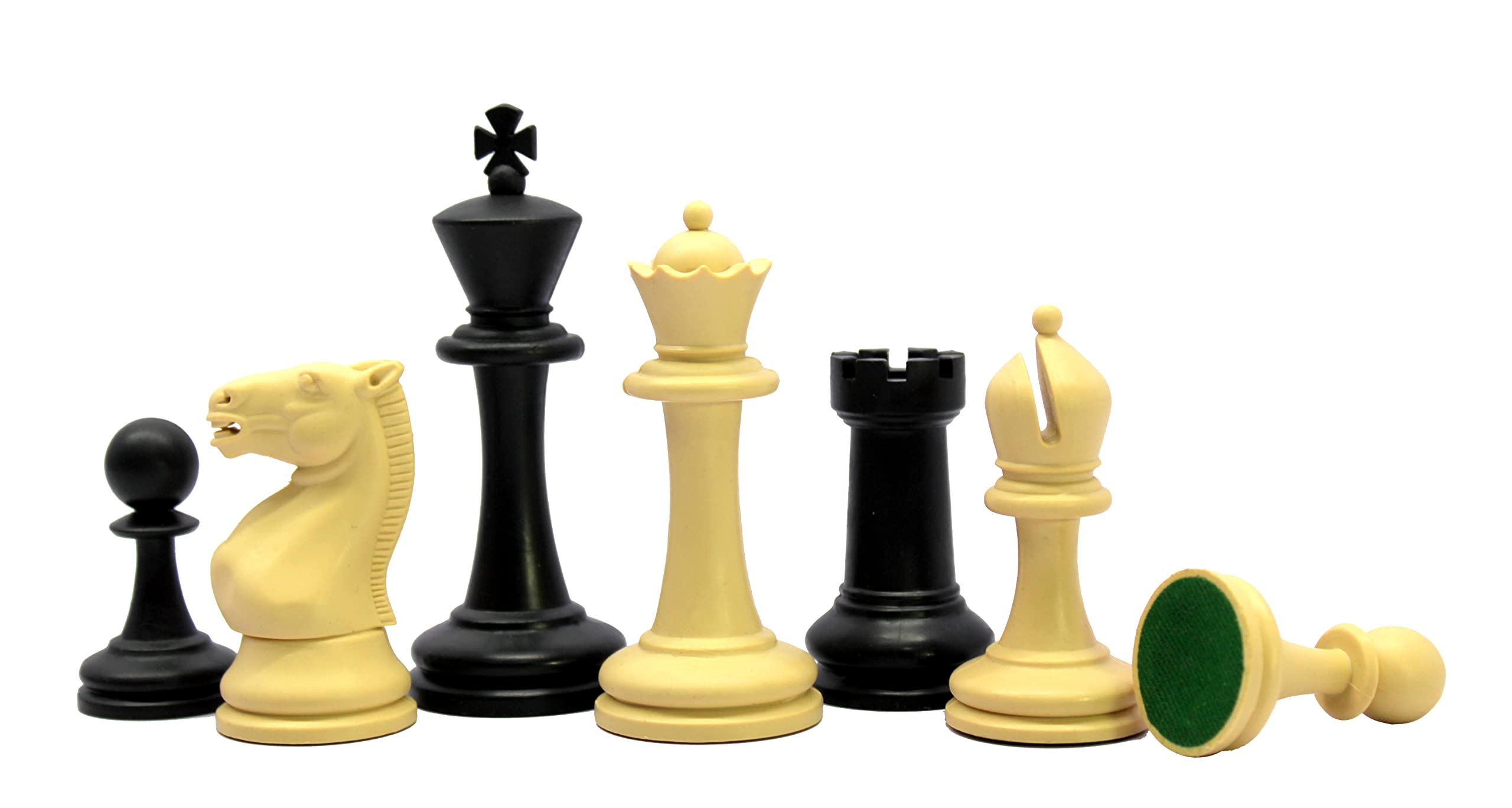 StonKraft - Tournament Chess Pieces (with Two Extra Queens) Chessmen Staunton Coins