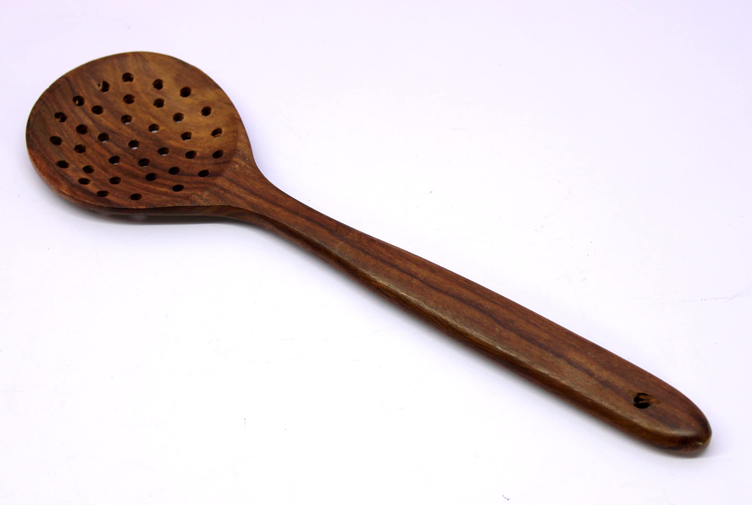 KLEO - Set of 5 Spoons - Solid Wooden Spoons & Turner Set | Serving Spoons | Salad Spoons | Ladles | Cutlery Set | Cooking Spoons