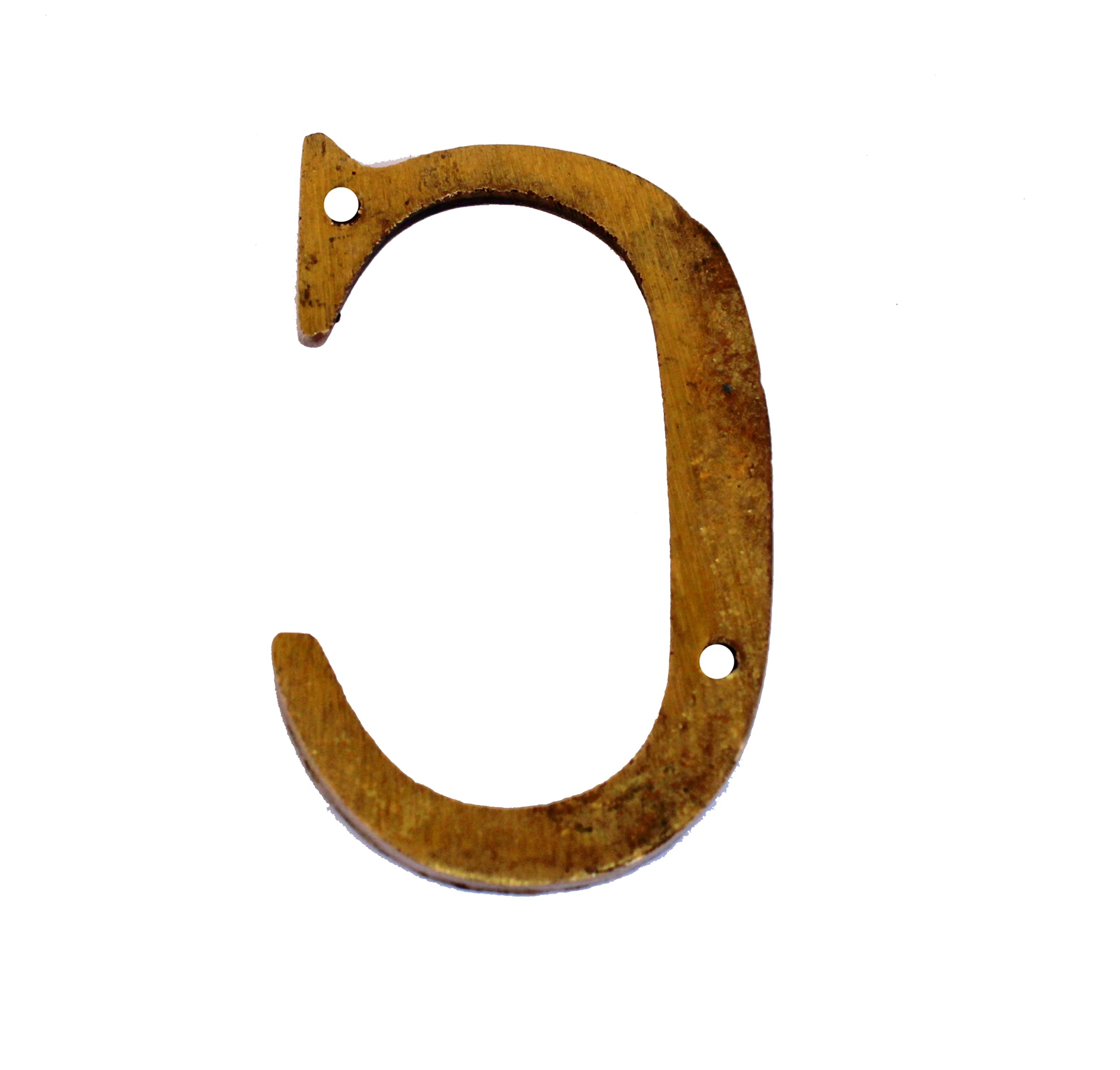 eSplanade - Brass House Hotel Door Name Alphabets - Wall Door Plaque Letter Alphabets - 3" Inches - Golden ("All Alphabet-3")