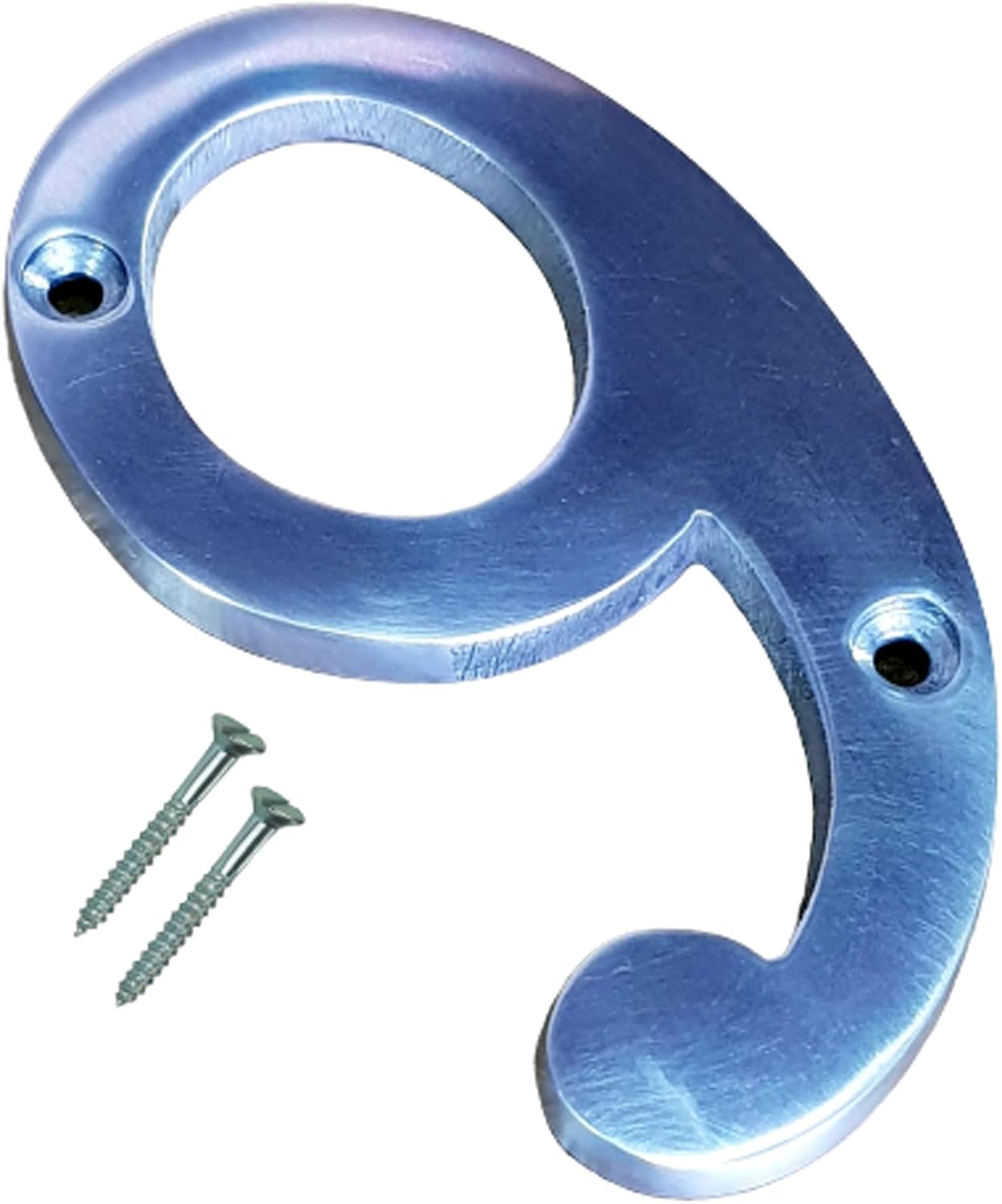 eSplanade 4" Aluminum House Hotel Door Number Plaque Sticky Numeric Numerical Digit 0-9