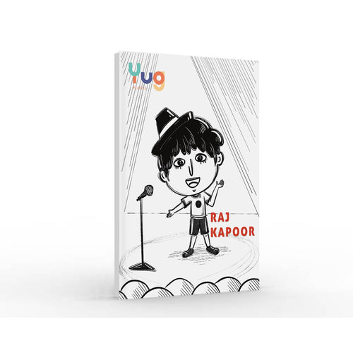 Raj Kapoor ‚Äì Illustrative Biography of Bollywood Showman ‚Äì Indian Cinema Director, Producer and Actor | Interesting Activity Book with 5 Interactive Activity Sheets for All by Yug Books